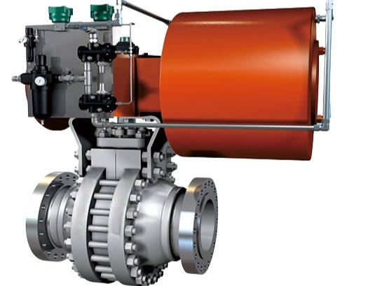 Three-piece body ball valve