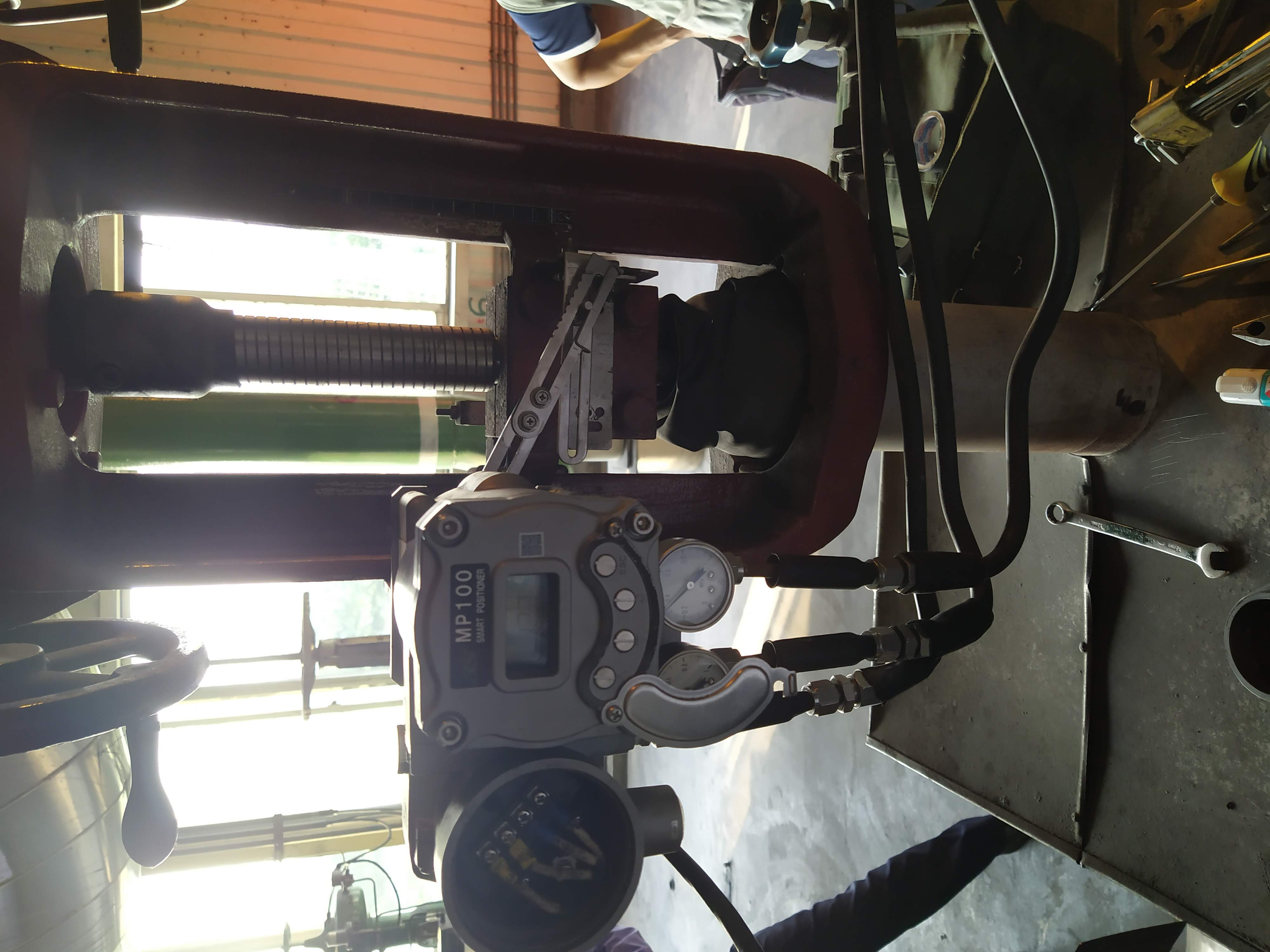 Install smart positioner MP100  for Hai Phong 1 Thermal Power Plant