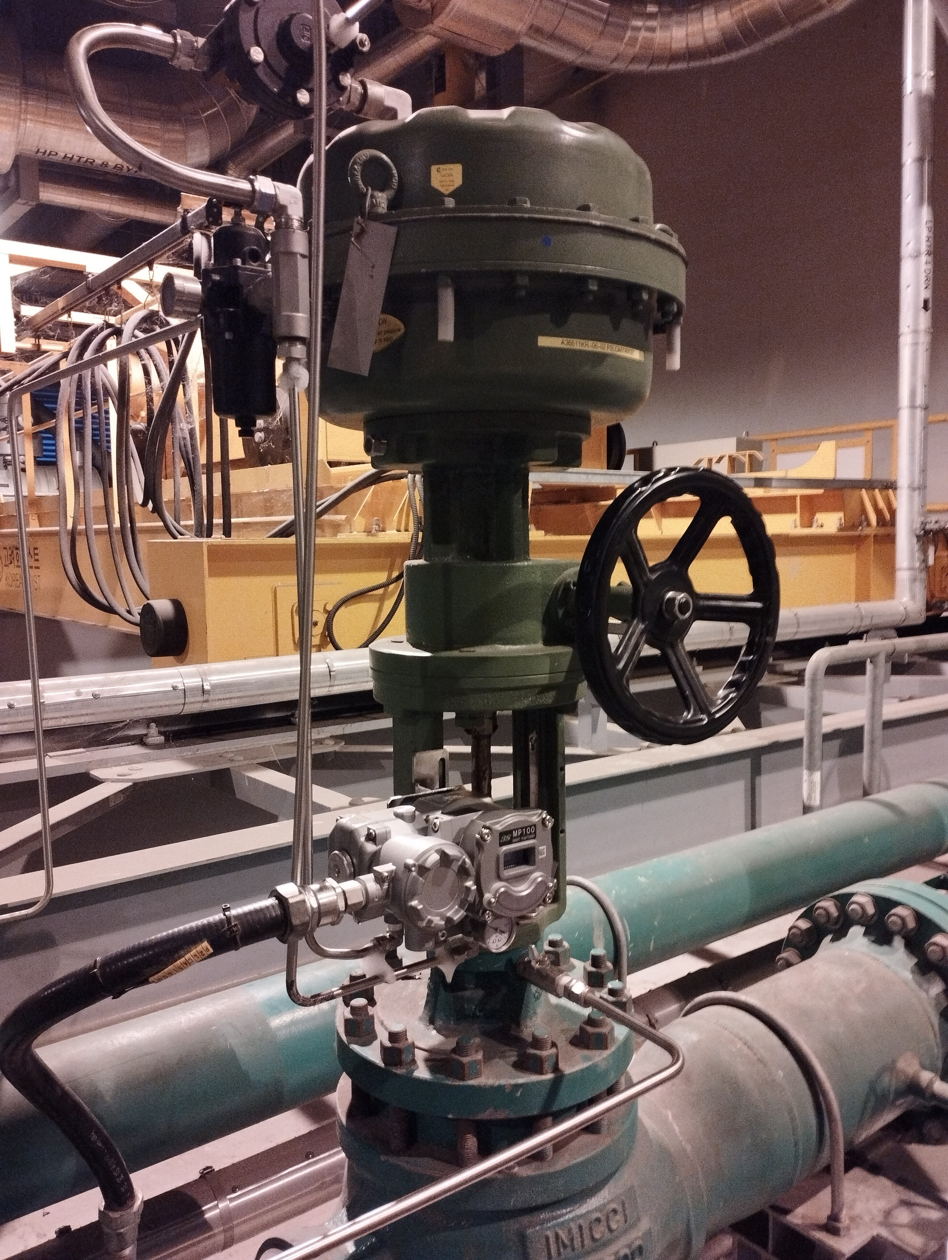 Install smart positioner MP100 for Nghi Son 2 Thermal Power Plant