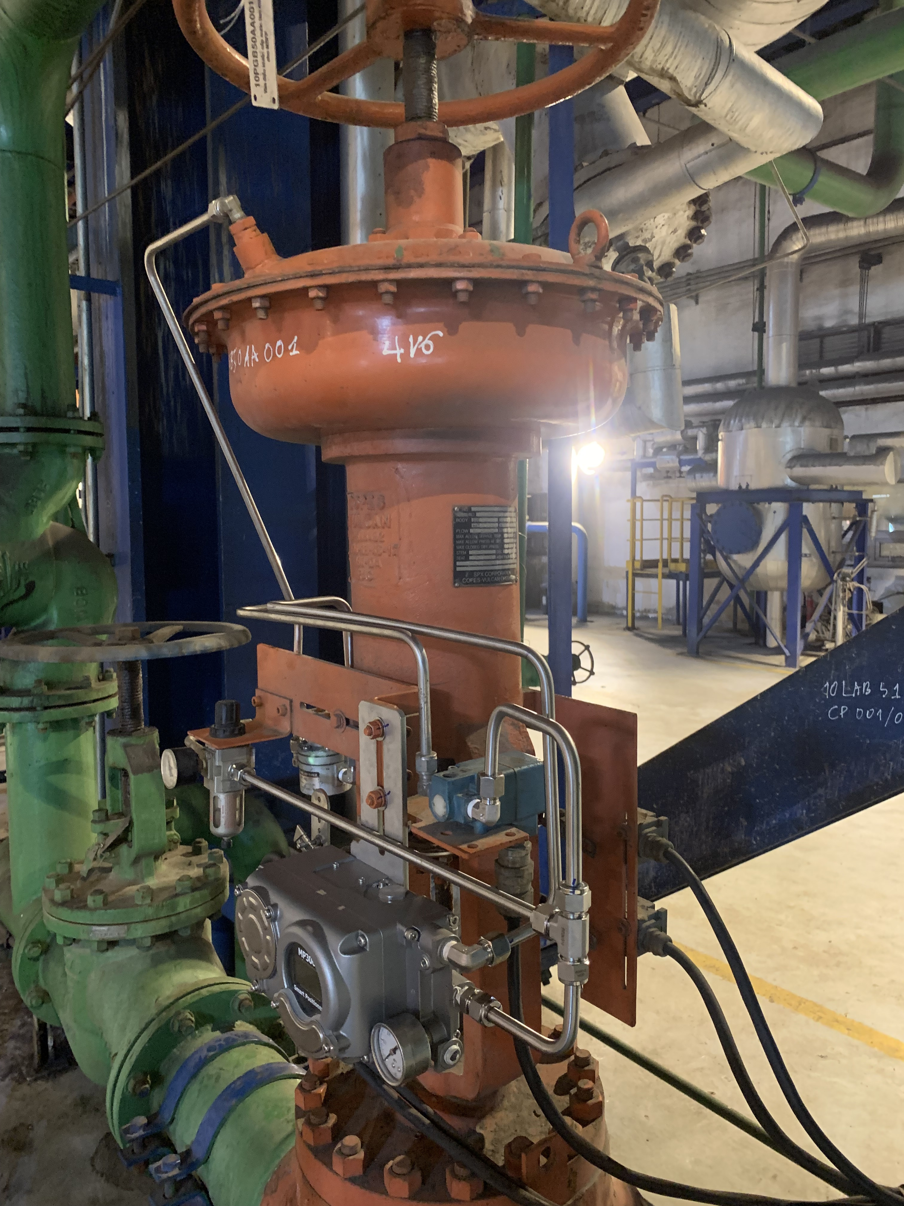 Install smart positioner MP300 for Vung Ang 1 Thermal Power Plant