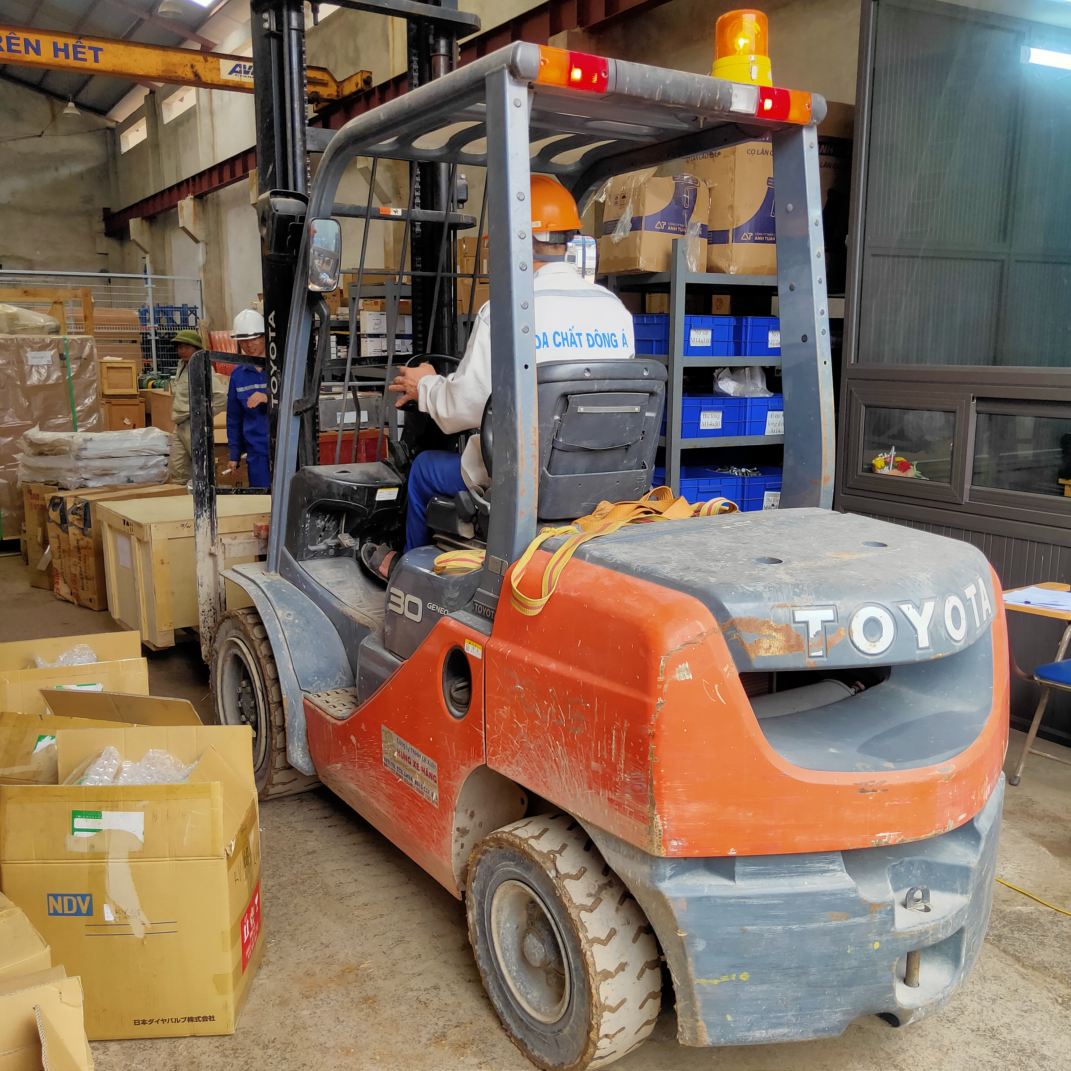 Supplying pneumatic control valves for Dong A chemical