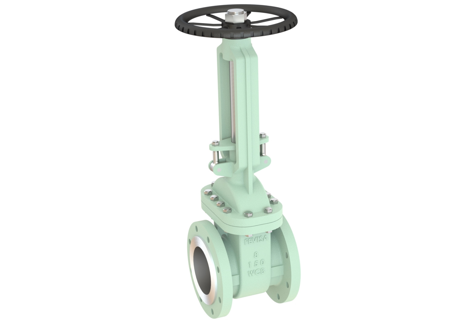 Non-rising stem gate valve